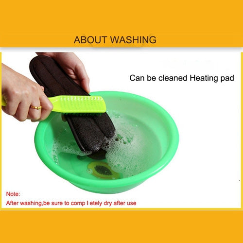 Lithium Battery Powered & Rechargeable Heated Insoles Keep Feet Warm Pad, Keep Warm 8-9 hours, Size: 39-40 yard