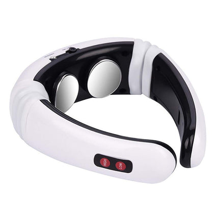 USB Charging 1300 mAh Electric Back Neck Shoulder Electrical Pulse Electric Shock Body Massager, USB Charging