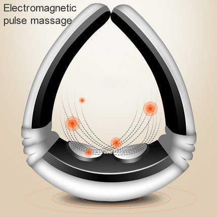 USB Charging 1300 mAh Electric Back Neck Shoulder Electrical Pulse Electric Shock Body Massager, USB Charging