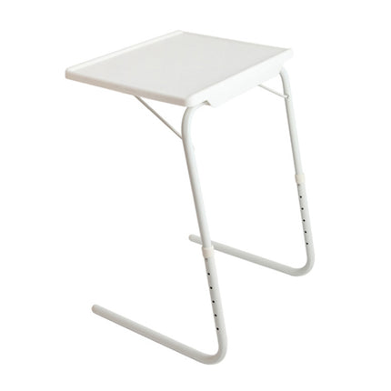 Plastic Pad Steel Tube Bracket Liftable Foldable Portable Multi-purpose Laptop Table, Adjustable Height: 52-72cm, Adjustable Angle: 30 Degrees / 60 Degrees / 90 Degrees, Adjustable Height: 52-72cm Pink, Adjustable Height: 52-72cm Blue                  ...