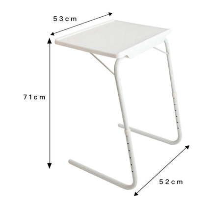 Plastic Pad Steel Tube Bracket Liftable Foldable Portable Multi-purpose Laptop Table, Adjustable Height: 52-72cm, Adjustable Angle: 30 Degrees / 60 Degrees / 90 Degrees, Adjustable Height: 52-72cm Pink, Adjustable Height: 52-72cm Blue                  ...