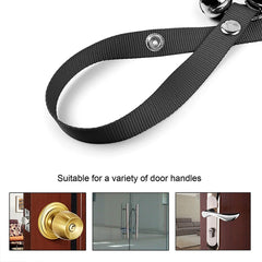 Pet Dog Training Bell Nylon Rope Traction Rope Doorbell Leash Dog Anti-lost Bell with 7 Bells