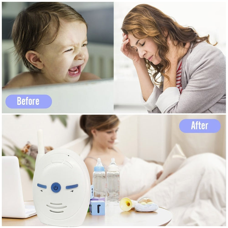 BM-V20 2.4GHz Wireless Digital Audio Baby Monitor, Two Way Voice Talk
