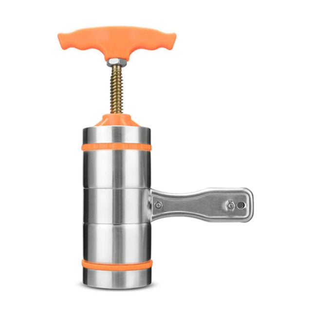 3 Molds Household Manually Small Stainless Steel Pressing Style Handhold Noodle Machine, 3 Molds