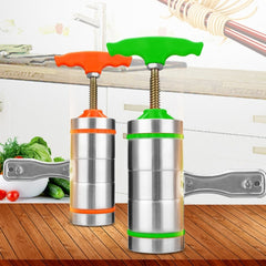 3 Molds Household Manually Small Stainless Steel Pressing Style Handhold Noodle Machine, 3 Molds