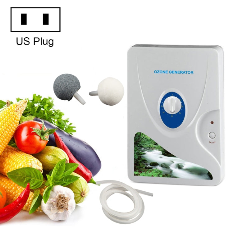 600MG Ozone Generator Cleaner Sterilizer for Vegetables and Fruits, US Plug, EU Plug