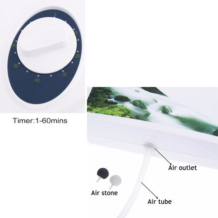 Limpiador y esterilizador generador de ozono de 600 mg para frutas y verduras, enchufe estadounidense y europeo