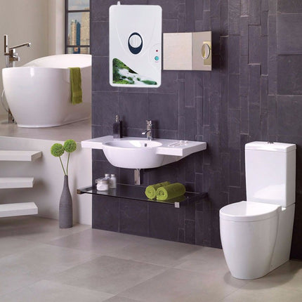 Limpiador y esterilizador generador de ozono de 600 mg para frutas y verduras, enchufe estadounidense y europeo