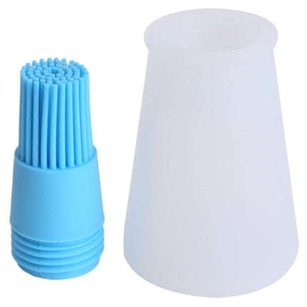 Kitchen Silicone Oil Brush Grill Brush Oil Bottle,Random Color Delivery, 11.5x5cm