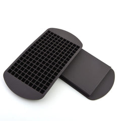 160 Lattice 1cm Small Cube Ice Trays Square Shape Silicone Ice Cube Trays, 160-Grid