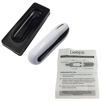Peeps Glasses Cleaner Eyeglass Clean Brush Maintenance Vision Care Professional Clean Glasses Tools, ouc120 Clean Glasses Tools