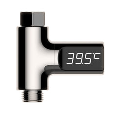 BD-LS-01 Baby Showering 360 Degree Rotatable LED Display Passive Water Thermometer