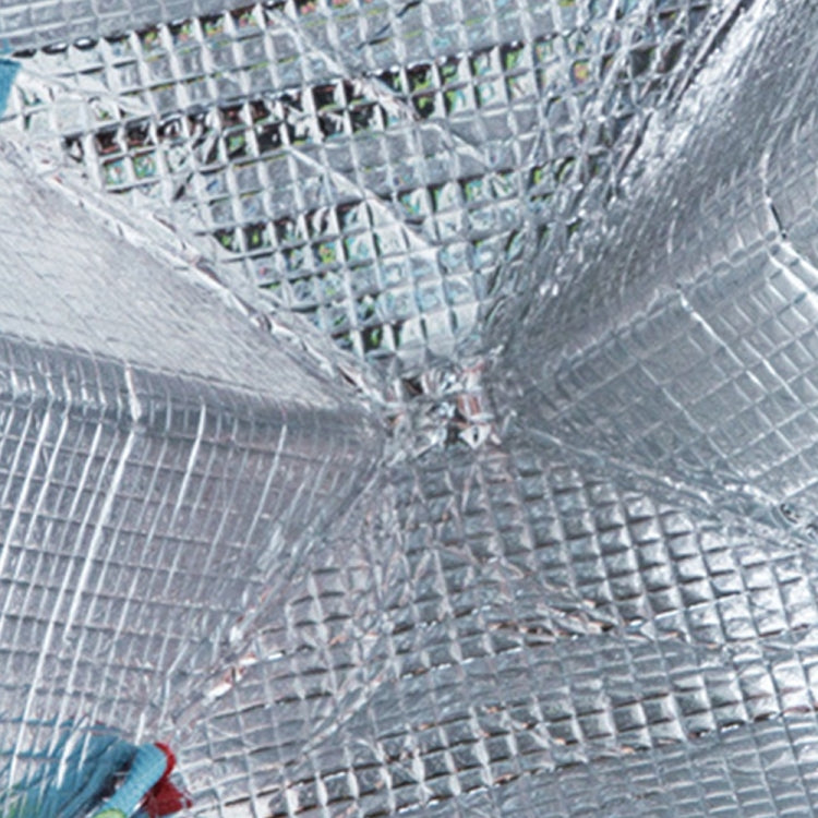 Foldable Thickened Aluminum Foil Food Heat Preservation Cover, Size: L (37 x 37 x 15cm), Size: L Green, Size: L Red