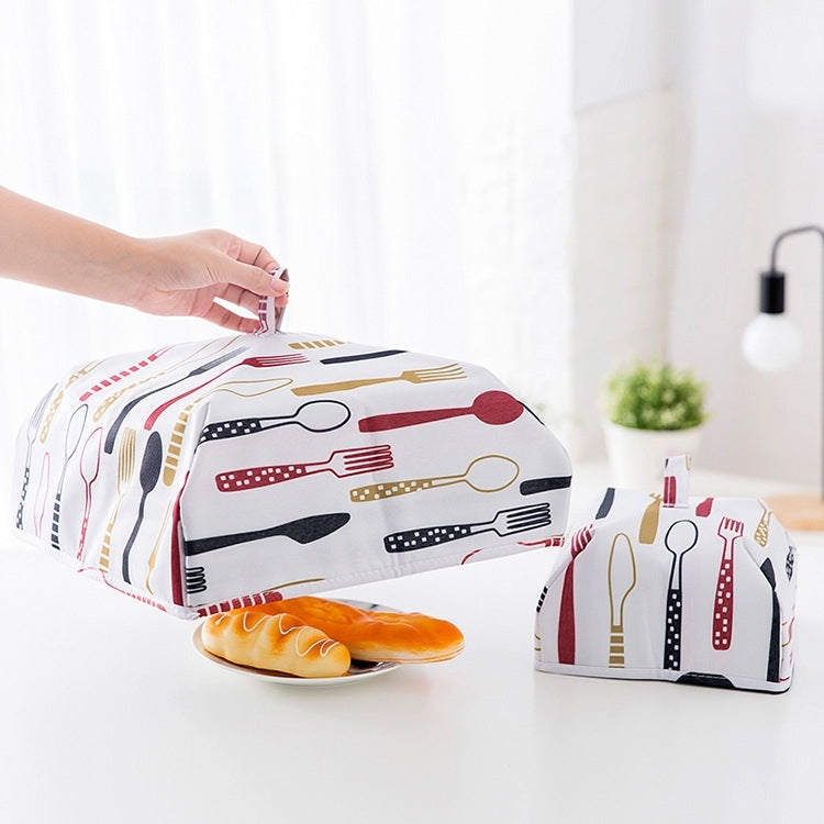 Foldable Thickened Aluminum Foil Food Heat Preservation Cover, Size: L (37 x 37 x 15cm), Size: L Green, Size: L Red