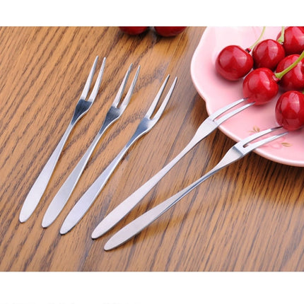 10 PCS Stainless Steel Fruit Fork Creative Environmental Small Fruit Prong, 10 PCS Fruit Fork