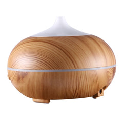 10W 150mL Wood Grain Aromatherapy Air Purifier Humidifier with LED Light for Office / Home Room, Air Purifier Humidifier with LED Light, 150ML