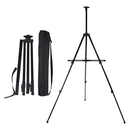 Portable Telescopic Metal Easel Tripod for Painting & Advertising Display