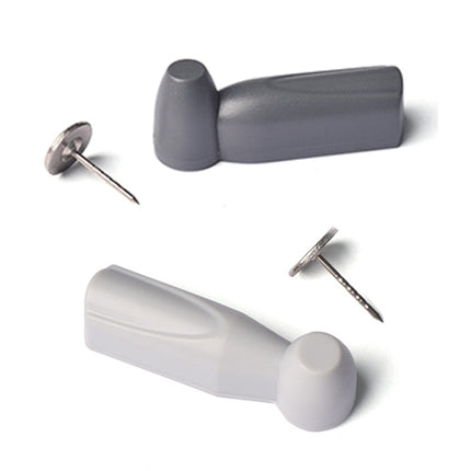 100pcs HTG-005 Small Hammer Anti-theft Magnetic Buckle EAS Anti-theft Sound and Magnetic Button Label for Supermarket Commodities, Random Color Delivery, HTG-005 Small Hammer