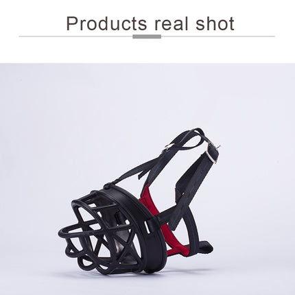 Dog Muzzle Prevent Biting Chewing and Barking Allows Drinking and Panting, Size: 8.2*7.6*10.4cm