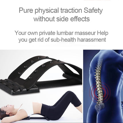 Magnetic Therapy 18 Magnets Spine Stretch Stabilizer Lumbar Traction Waist Masssger