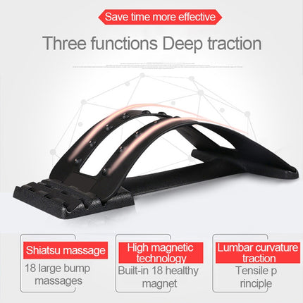 Magnetic Therapy 18 Magnets Spine Stretch Stabilizer Lumbar Traction Waist Masssger