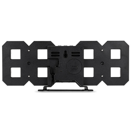 Multi-Function Large 3D LED Digital Wall Alarm Clock with Snooze Function, 12/24 Hours Display for Home, Kitchen, Office, DC 5V, CE Certificated