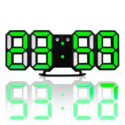 Multi-Function Large 3D LED Digital Wall Alarm Clock with Snooze Function, 12/24 Hours Display for Home, Kitchen, Office, DC 5V, CE Certificated