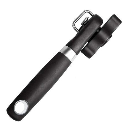 LsCook Stainless Steel Cutter Head Single Handle Side Can Opener (Black), Single Handle