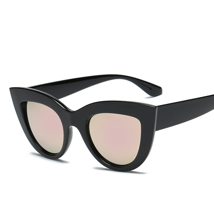 Cat Eye Mirrored Metal Frame UV400 Sunglasses for Women, HC2055A, HC2055B, HC2055C, HC2055D, HC2055E, HC2055F, HC2055G, HC2055H, HC2055J, HC2055K