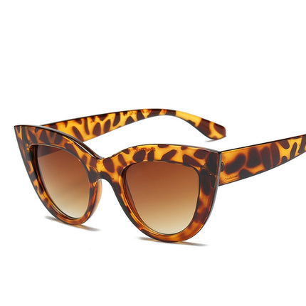 Cat Eye Mirrored Metal Frame UV400 Sunglasses for Women, HC2055A, HC2055B, HC2055C, HC2055D, HC2055E, HC2055F, HC2055G, HC2055H, HC2055J, HC2055K