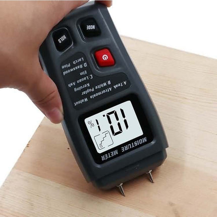 Rechargeable Wood Moisture Tester Moisture Measurement for Wood Flooring and Carton without Battery
