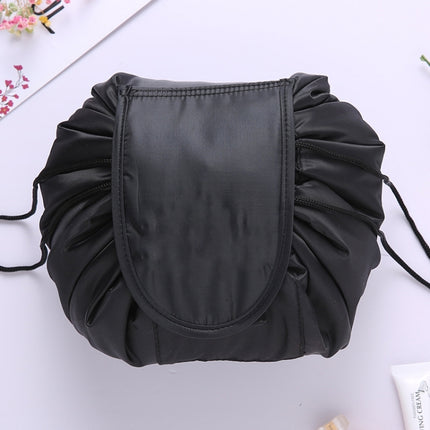 Travel Large Volume Drawstring Bag Cosmetic Sundries Storage Bag, Light Grey, Light Pink, Mint Green, Navy Blue, Red, Black, Pink