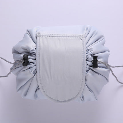 Travel Large Volume Drawstring Bag Cosmetic Sundries Storage Bag, Light Grey, Light Pink, Mint Green, Navy Blue, Red, Black, Pink
