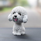 White Teddy Cartoon Dog / White Teddy Cartoon Dog