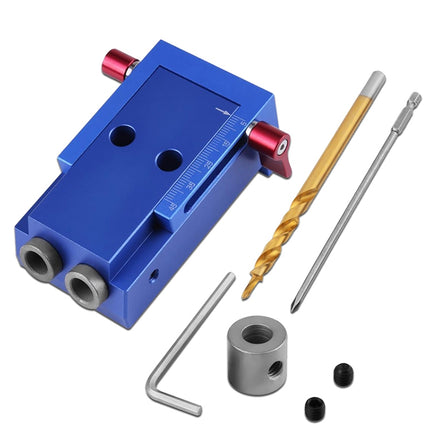XK-1 C Aluminum Alloy Woodworking Oblique Hole Locator Woodworking Punch Tool, XK-1 C
