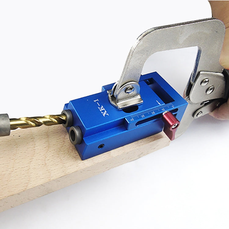 XK-1 C Aluminum Alloy Woodworking Oblique Hole Locator Woodworking Punch Tool