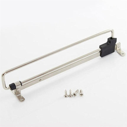 Telescopic Rail Pull-Out Wardrobe Clothes Hanger(25cm)