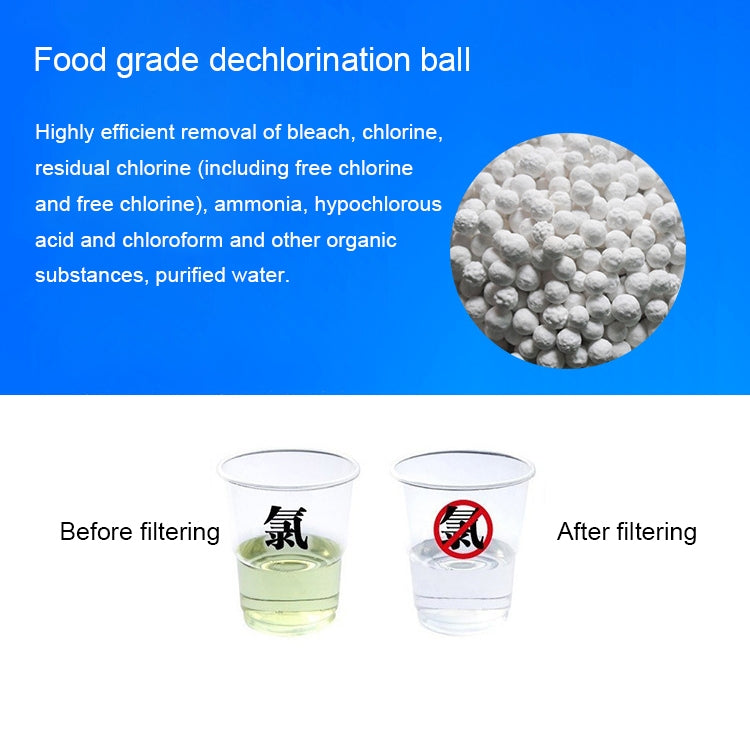 Bath Water Purifier Shower Faucet Chlorine Filter, Interface: 2.1cm / 2.7cm, 2.1cm / 2.7cm Faucet Filter