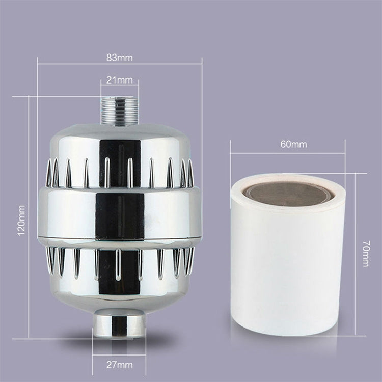 Bath Water Purifier Shower Faucet Chlorine Filter, Interface: 2.1cm / 2.7cm, 2.1cm / 2.7cm Faucet Filter