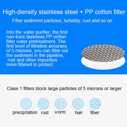 Bath Water Purifier Shower Faucet Chlorine Filter, Interface: 2.1cm / 2.7cm