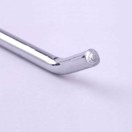 10pcs 3.5mm Supermarket Iron Grid Shelf Hook, Length: 10cm, 3.5mm  10cm