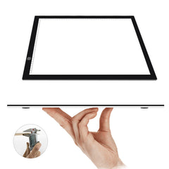 A3 Size 8W 5V LED Ultra-thin Stepless Dimming Acrylic Copy Boards for Anime Sketch Drawing Sketchpad, with USB Cable & Plug, With USB Cable & Plug