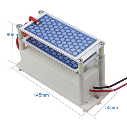 DC 12V 10G Sterilization Disinfection Odor Removal High Temperature Ceramic Plate Integrated Ozone Generator