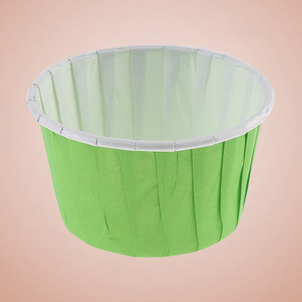 50pcs / Pack Round Lamination Cake Cup Muffin Cases Chocolate Cupcake Liner Baking Cup, Size: 5 x 3.8  x 3cm, 5 x 3.8 x 3cm