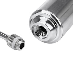 60ml Stainless Steel Syringe Dual Needles Condiment Turkey Meat Injector Cooking Tools, Stainless Steel Marinade Injector