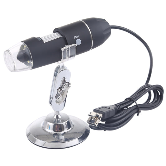 Microscopio digital USB con lupa HD de 0,3 MP y sensor de imagen de 2560 x 1920 P, 8 LED y soporte profesional