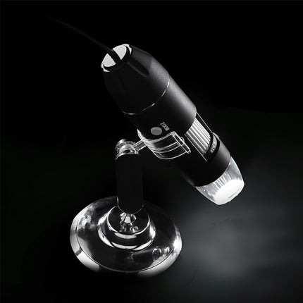 USB-Lupe HD 0,3 MP Bildsensor 2560 x 1920P USB-Digitalmikroskop mit 8 LEDs und professionellem Ständer