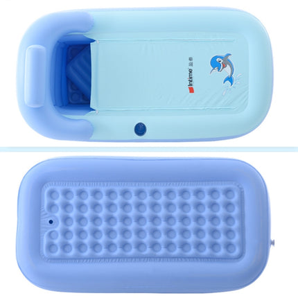 YT-038 Collapsible Sponge Bottom Inflatable Warm Bath Adult Bath Baby Swimming Pool with Charging Pump, Swimming Pool