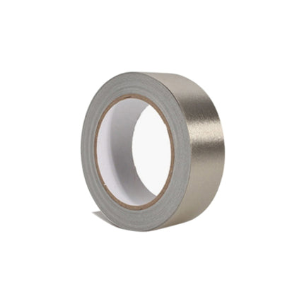 Plain Weave Double-sided Conductive Cloth Adhesive Cloth Single Sided Adhesive EMI Shielding Button Repairs, Size: 20m x 2cm