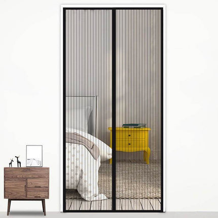 Magnetic Door Curtain Mosquito-proof Screen Door Curtain, Size:210x100cm, Size:210x100cm(White), Size:210x100cm(Black), Size:210x100cm(Coffee), Size:210x100cm(Beige)
